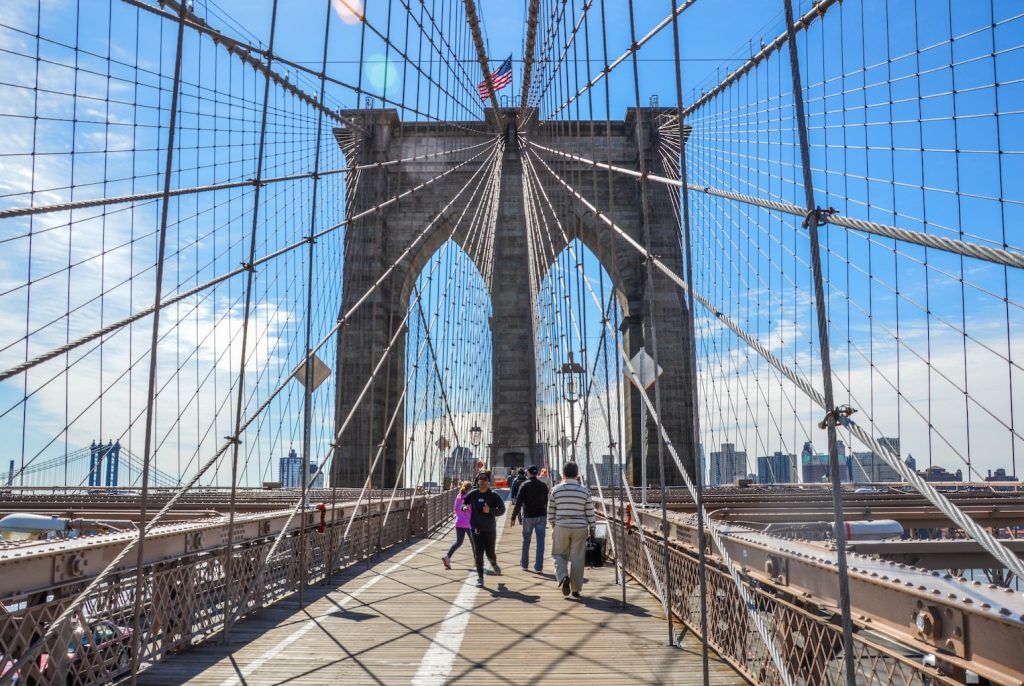 Brooklyn Bridge in New York
