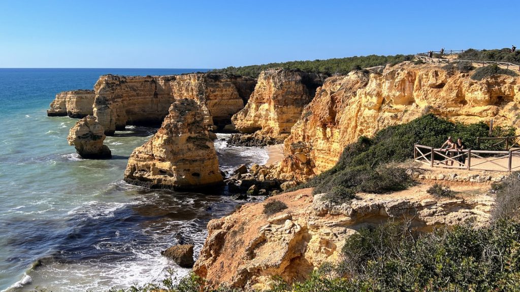 Praia da Marinha in Portugal