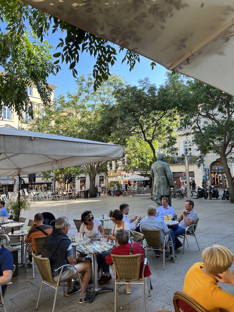 Veel gezelligheid en sfeer in Montpellier