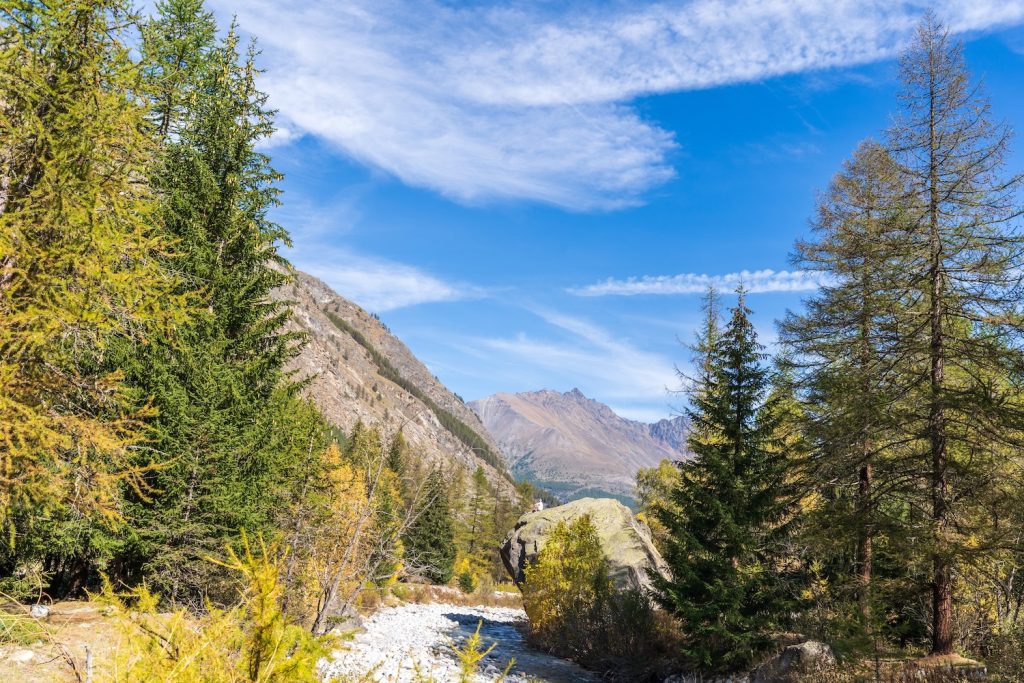 Herfst in Valle d'Aosta