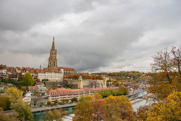 Bern in herfstkleuren
