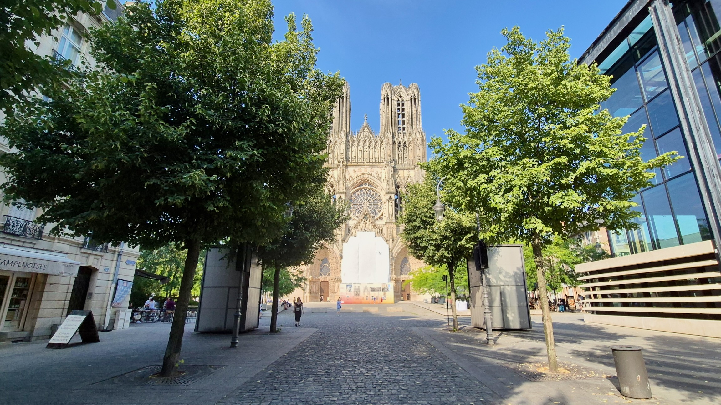 De kathedraal van Reims