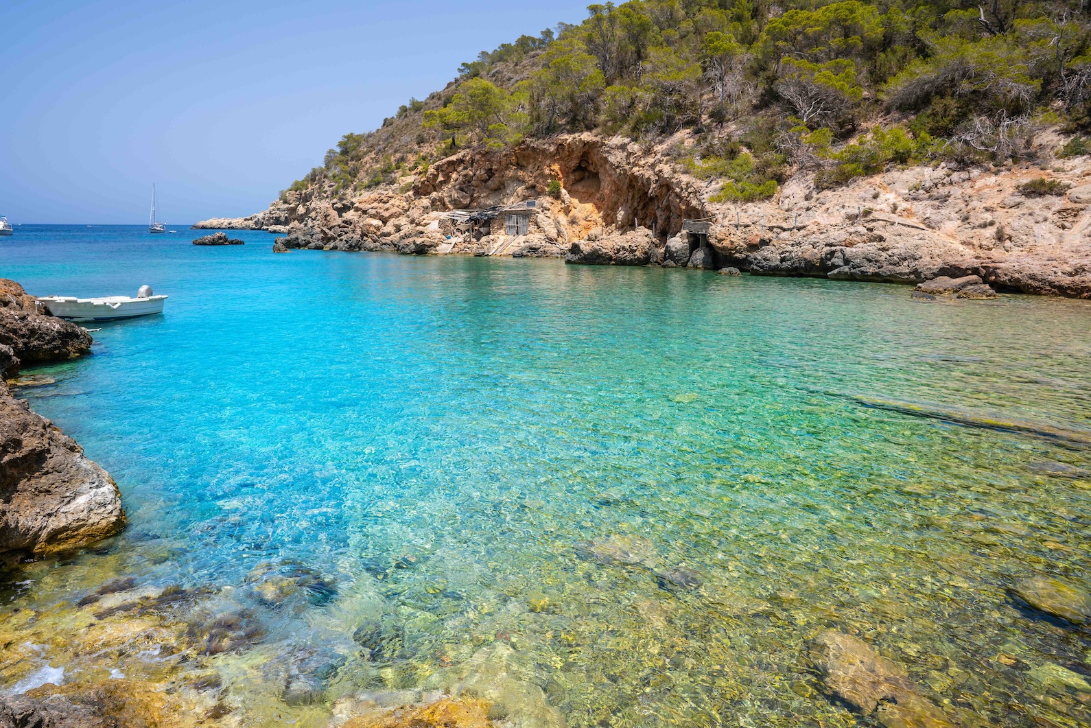 Cala Xuclar op Ibiza