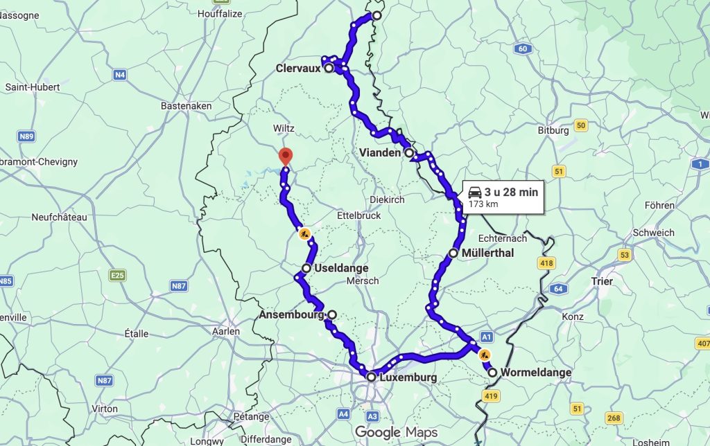 Deze route door Luxemburg neemt je mee langs de mooiste plekken 