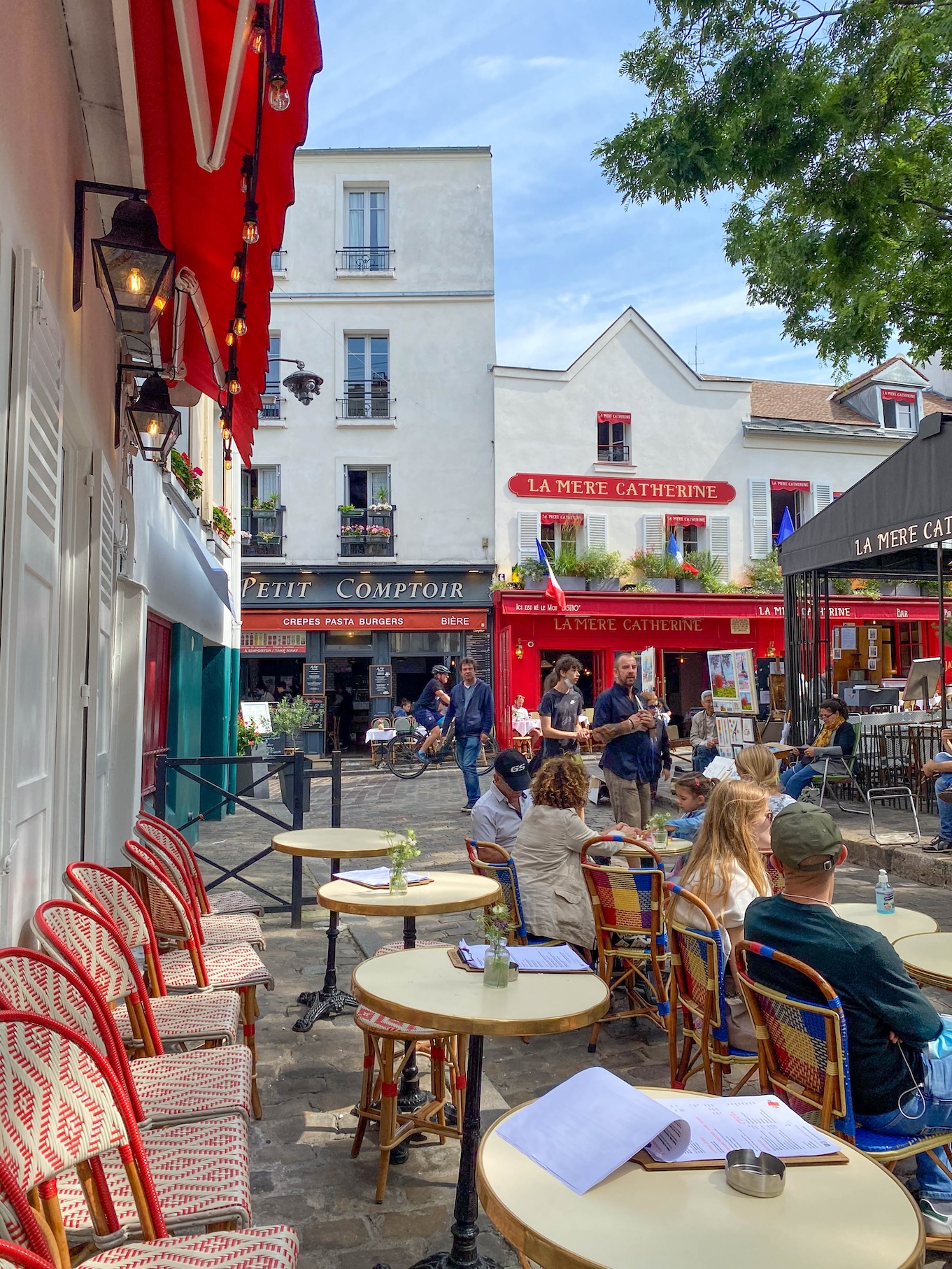 Gezellige terrasjes in Parijs