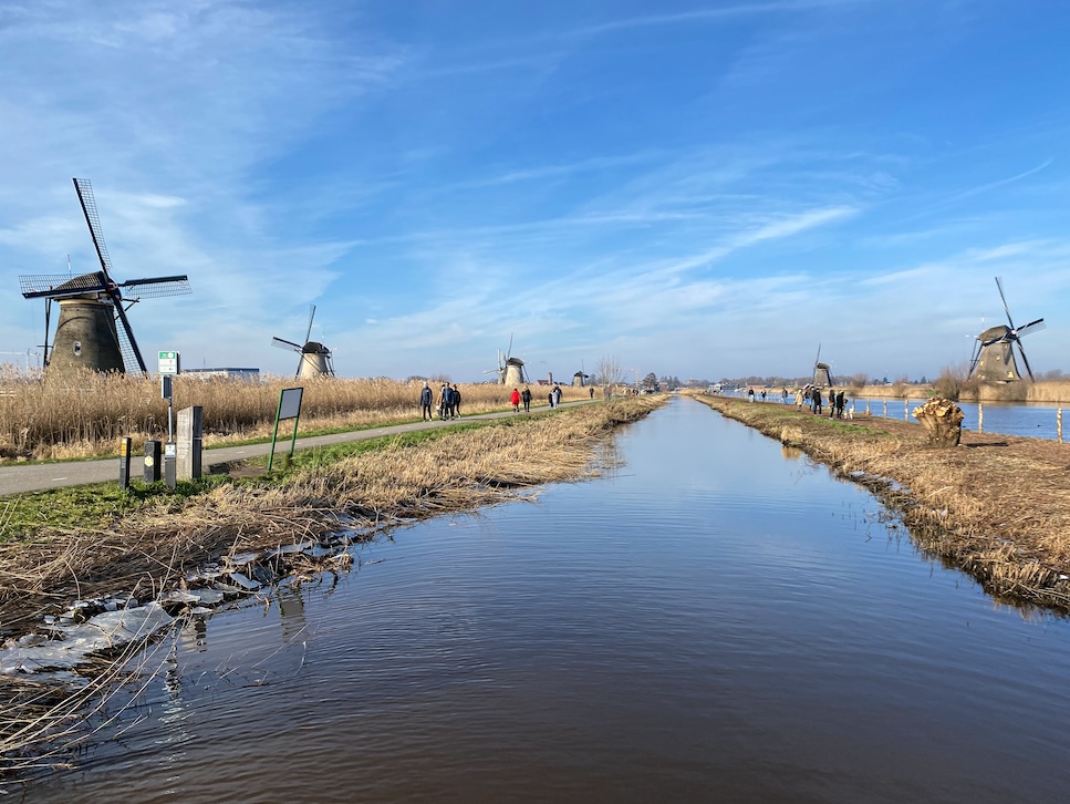 Bezoek de molens van Kinderdijk
