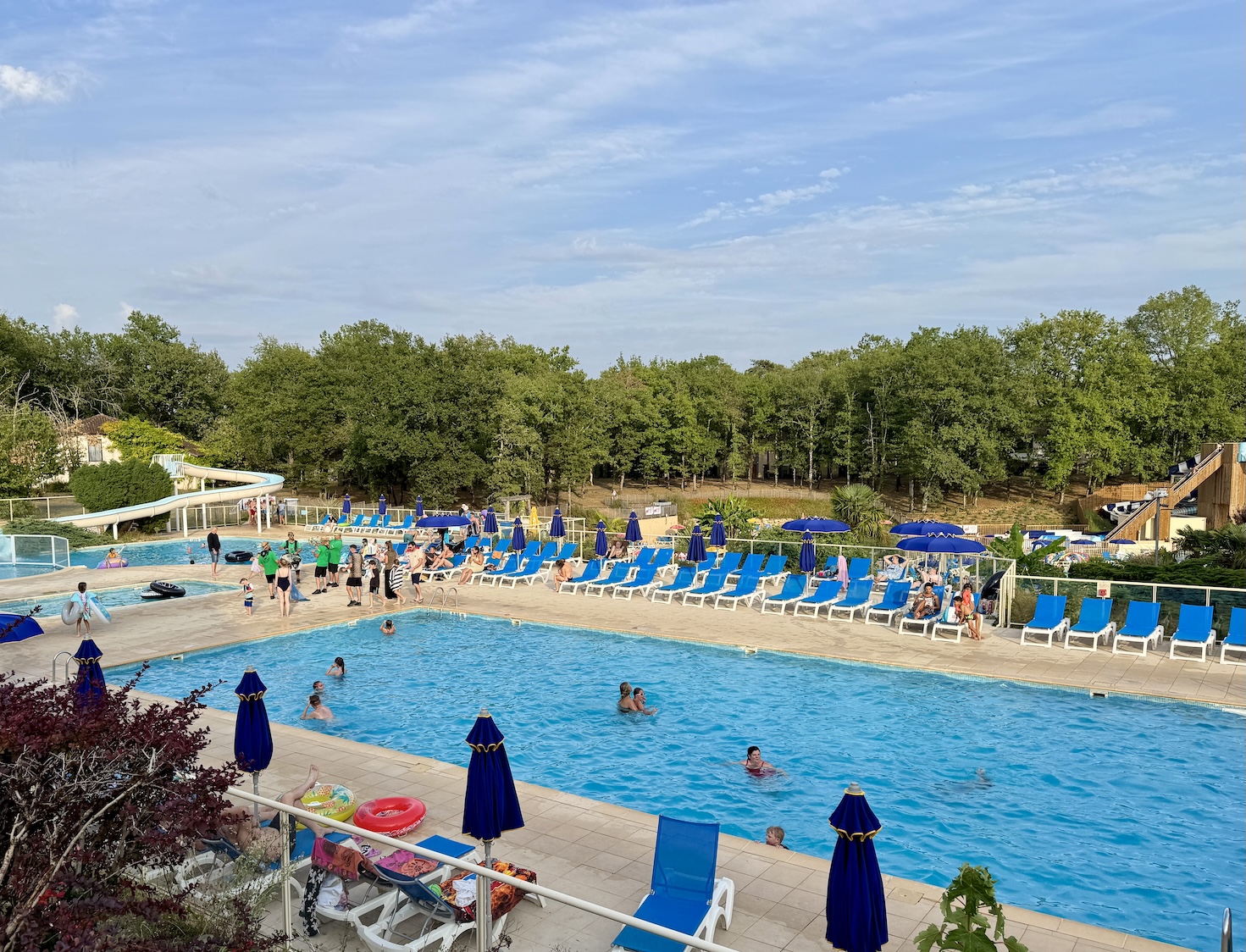Zwembad van Camping Saint Avit Loirsirs in de Dordogne