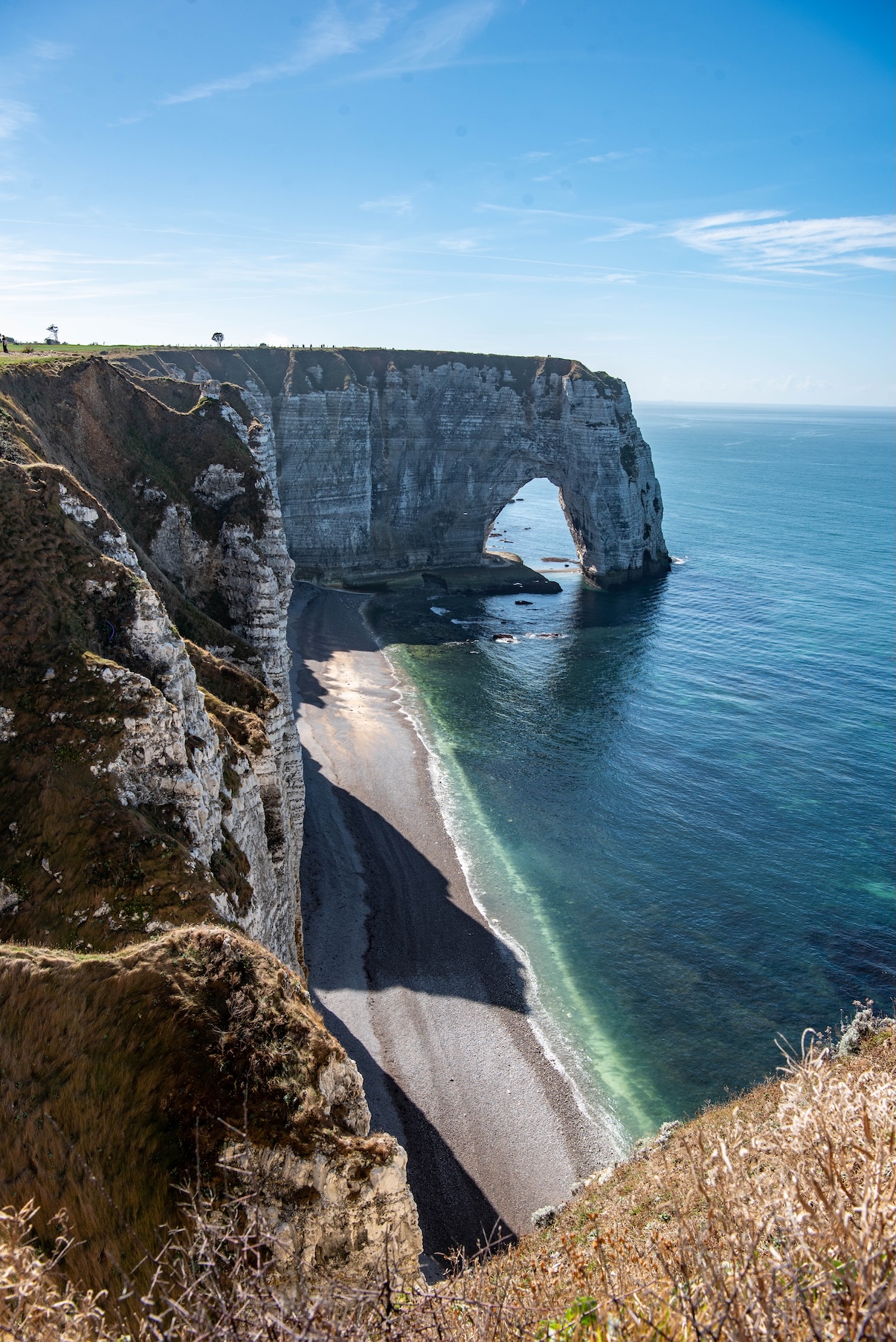 Falaise d'Aval in Etretat