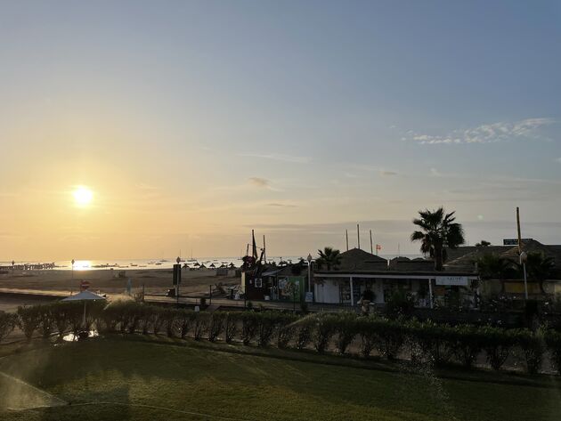 Zonsondergang op Sal, Kaapverdië