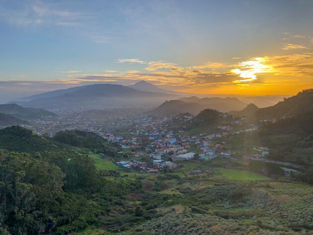Zonsondergang op Tenerife