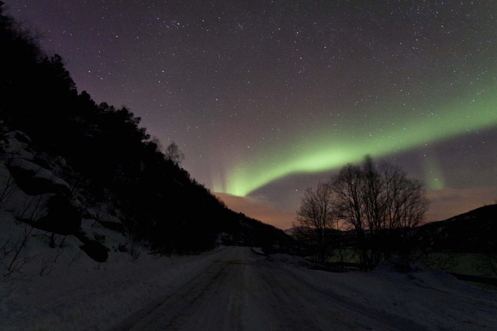 Noorderlicht in Tromsø