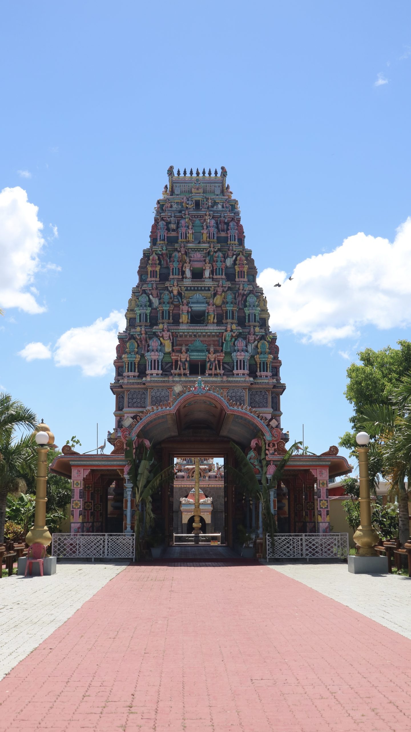Misschien wel de mooiste tempel van Mauritius: deze tamil tempel in de buurt van Port Louis