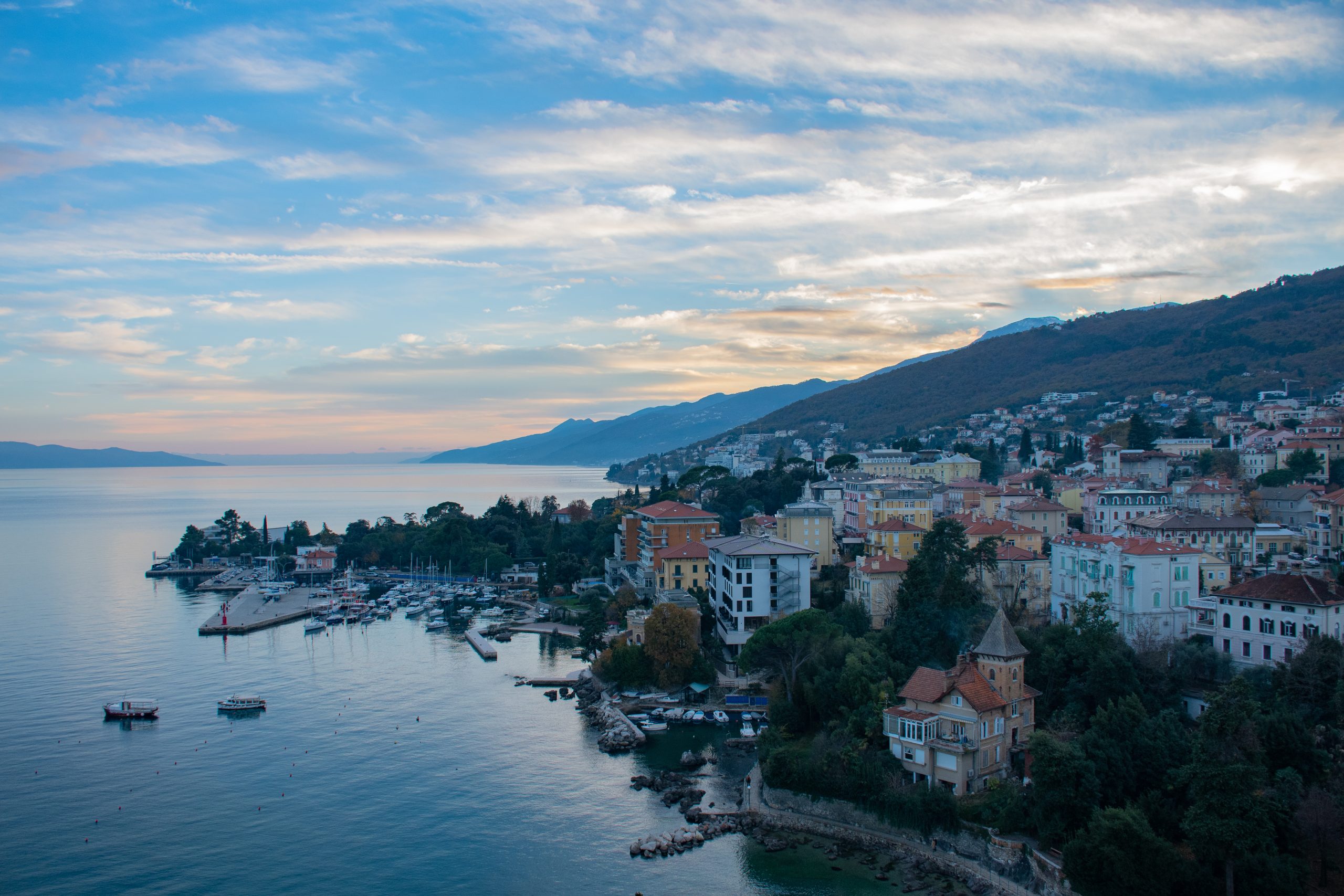 Opatija-kroatie-avond