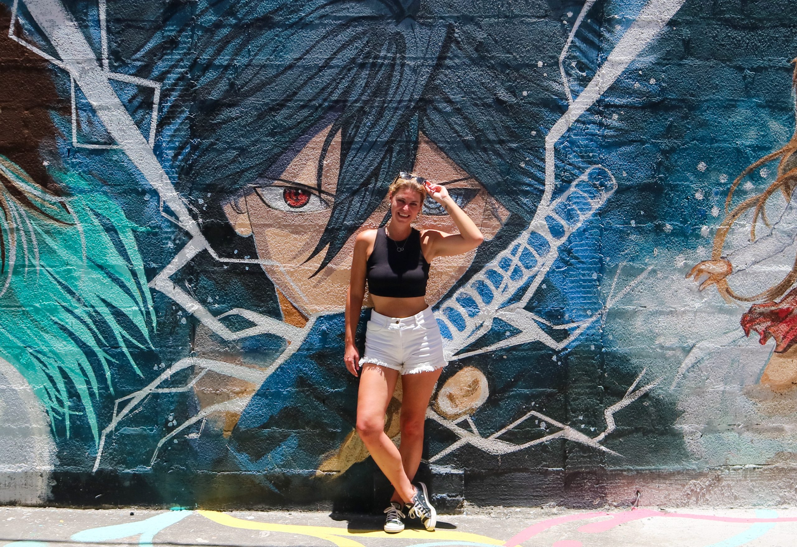 Street art in Port Louis (Chinatown)