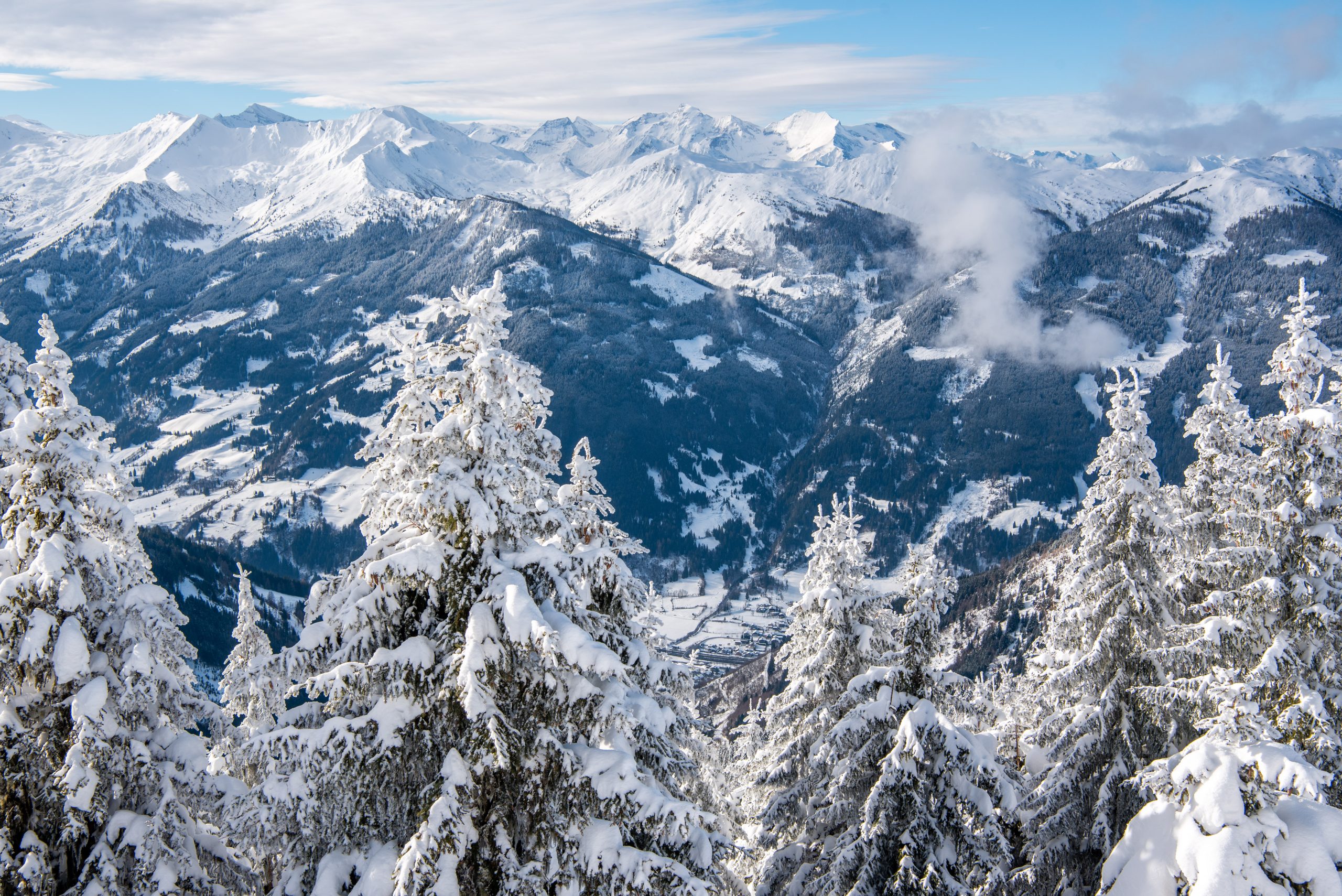 Uitzicht op Dorfgastein