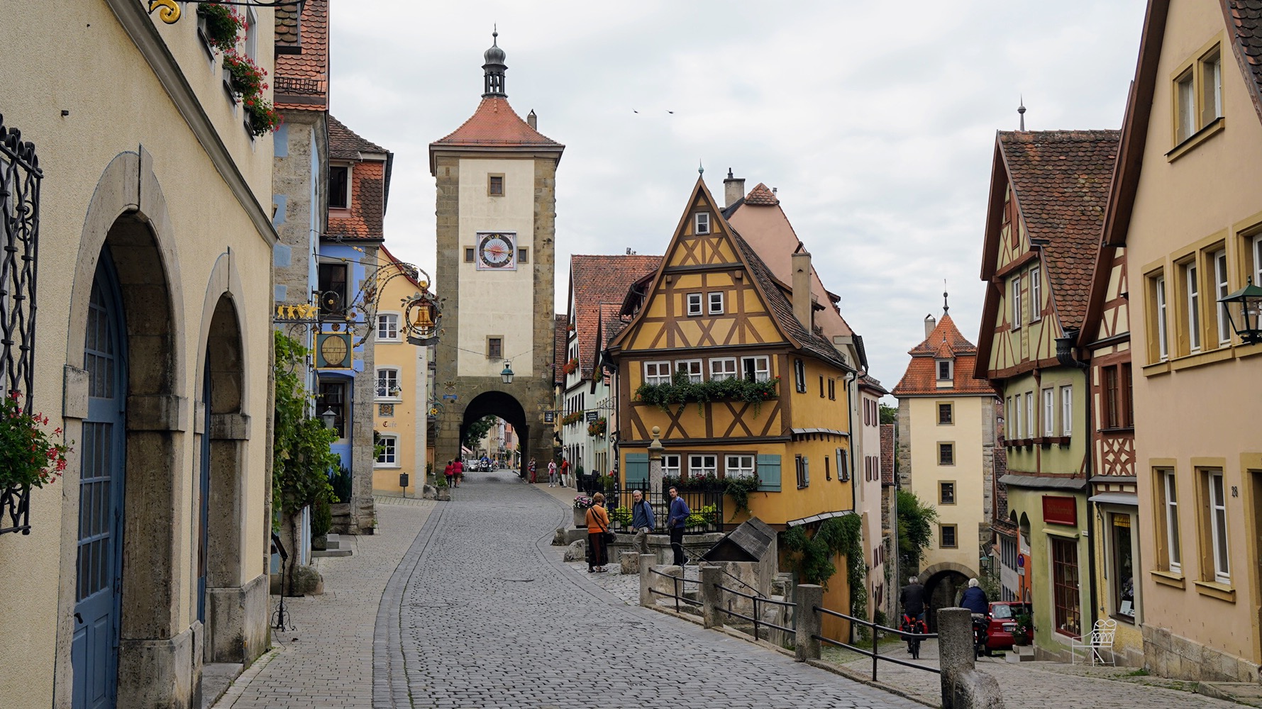 De beroemde foto die je maakt in Rothenburg