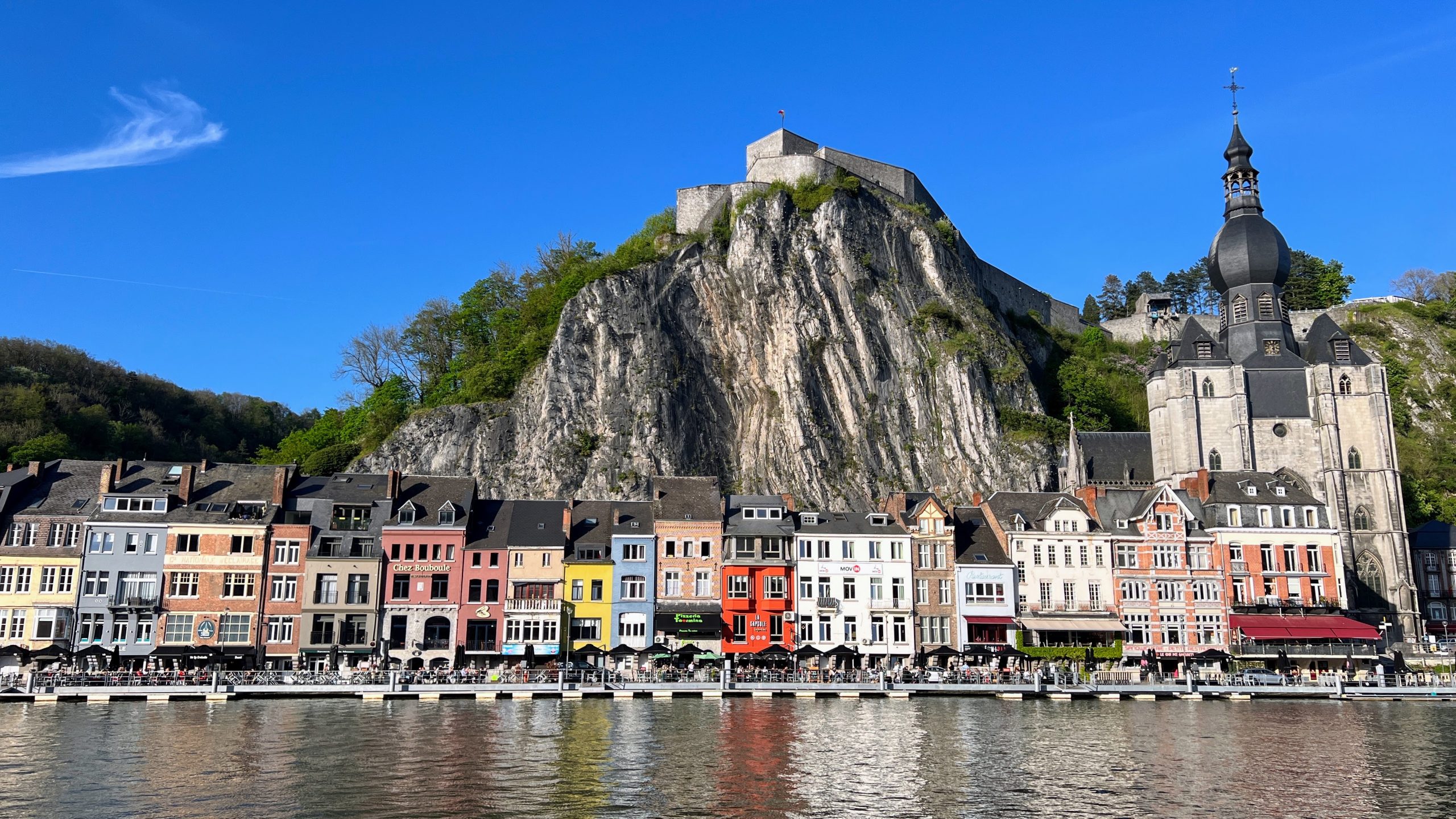 Dinant is de parel van de Ardennen