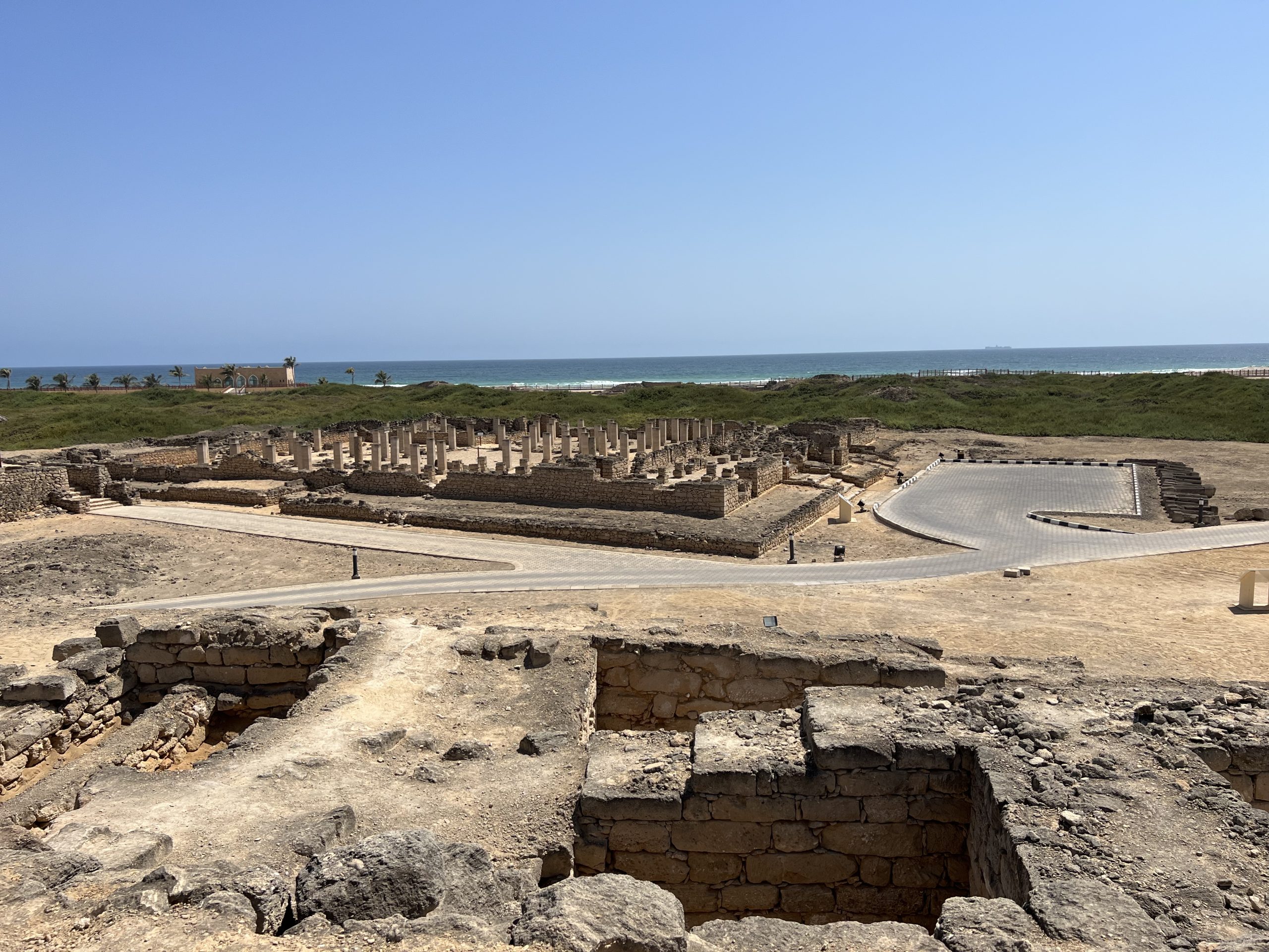 De archeologische stad Al Baleed
