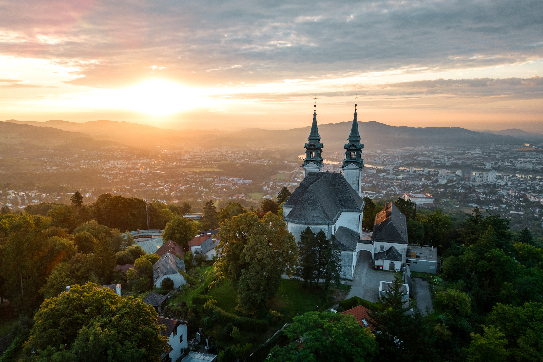 Beklim de Pöstlingberg in Linz © Linz Tourismus -Christoph Partsch