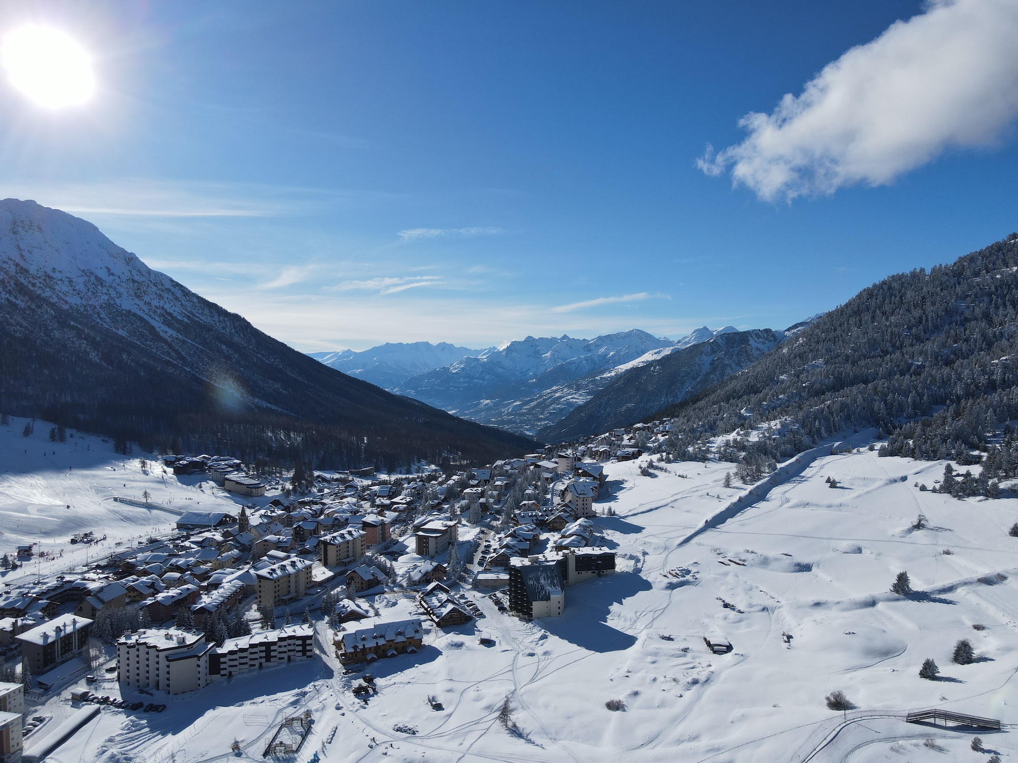 Het prachtig gelegen Montgenèvre