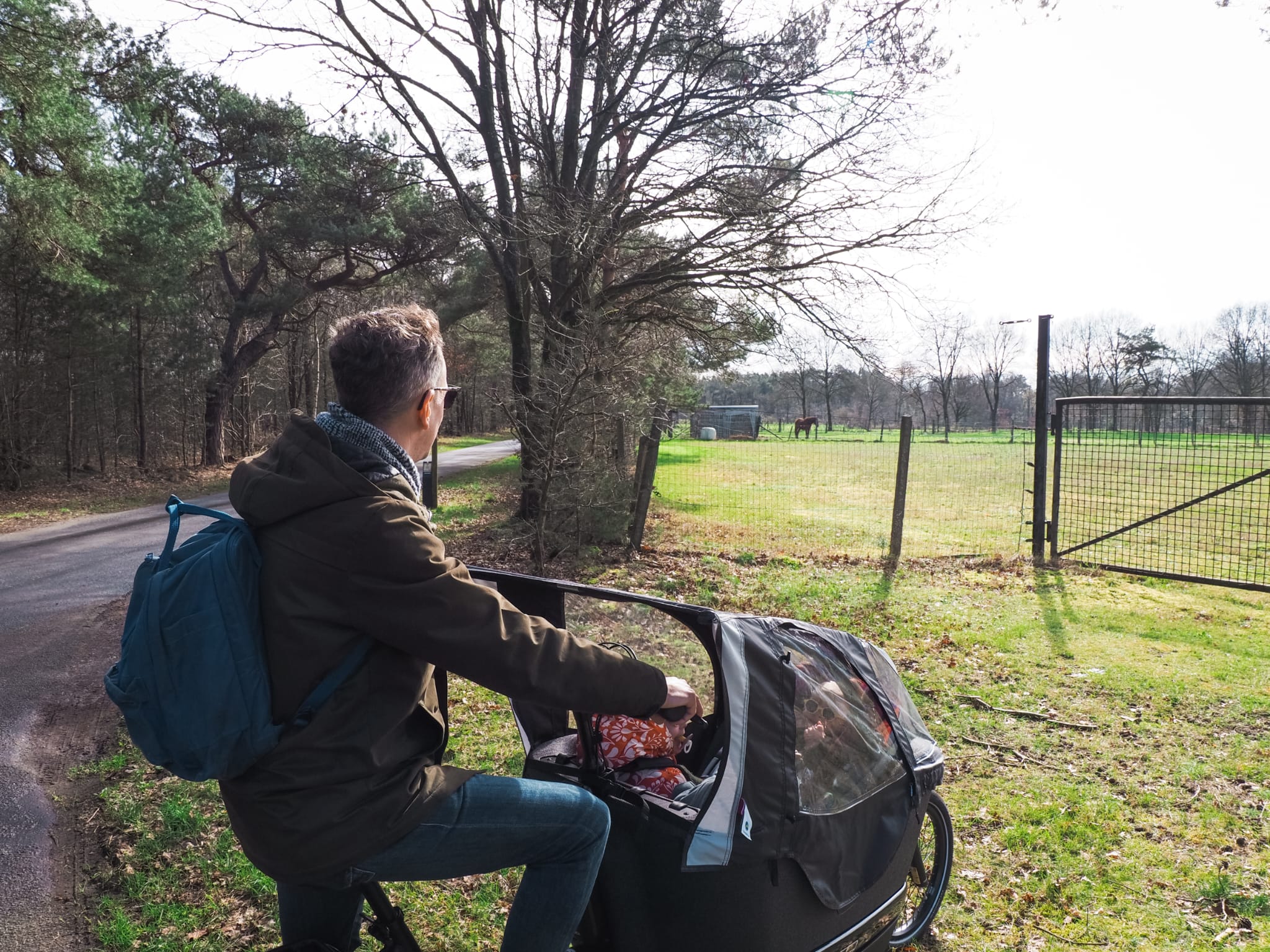 Ideaal met kleine kinderen: de elektrische bakfiets Gazelle Makki Travel