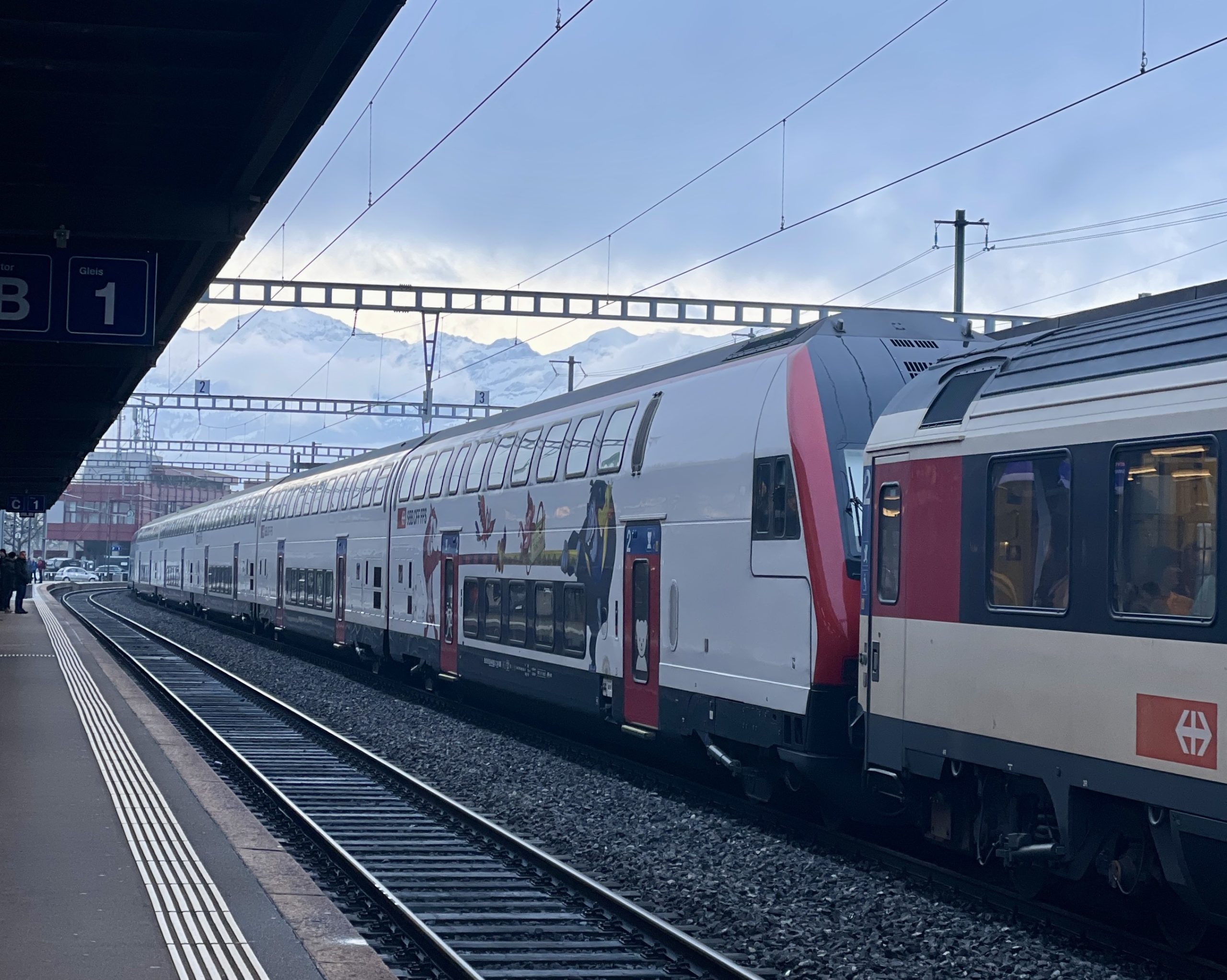 Reizen per trein in Zwitserland is een feestje