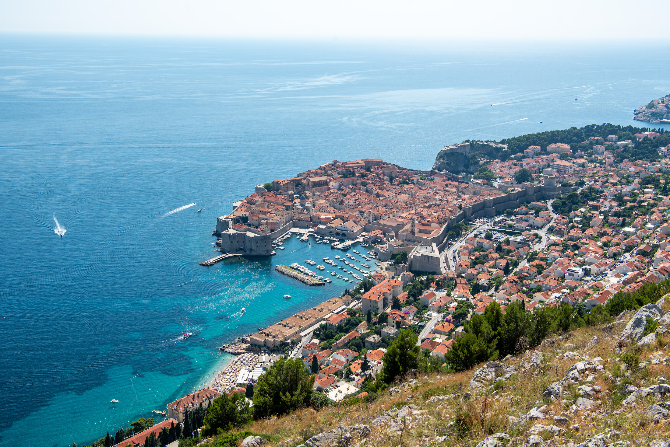 Genieten van rust en warmte in Kroatië in het voorjaar