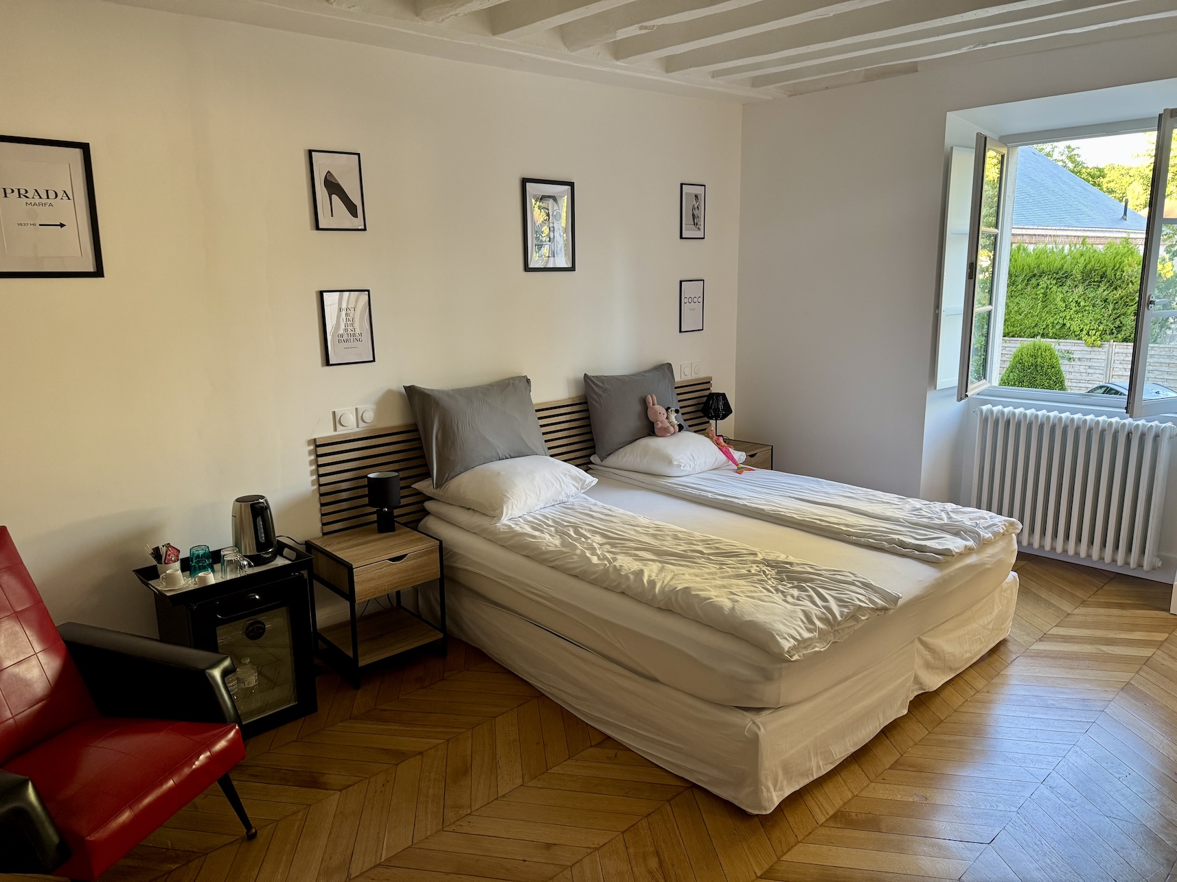 Hotelkamer van Le Clocher de la Duchesse