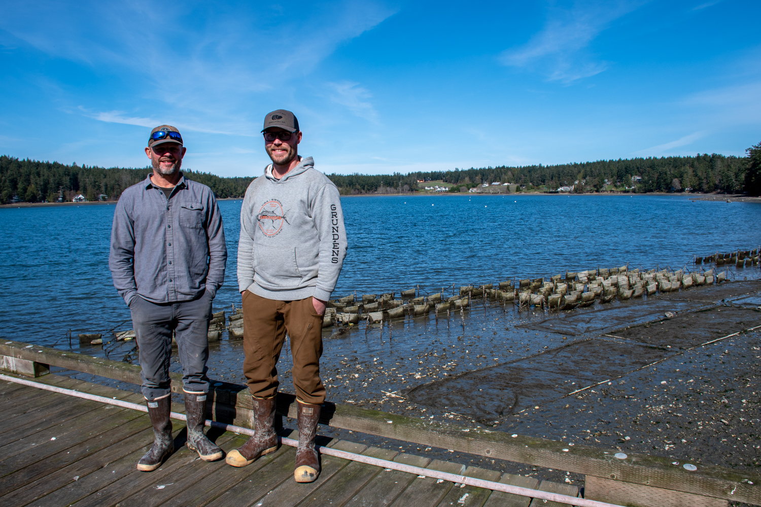 De mannen van Westcott Bay Shellfish Farm leren ons alles over het kweken van oesters
