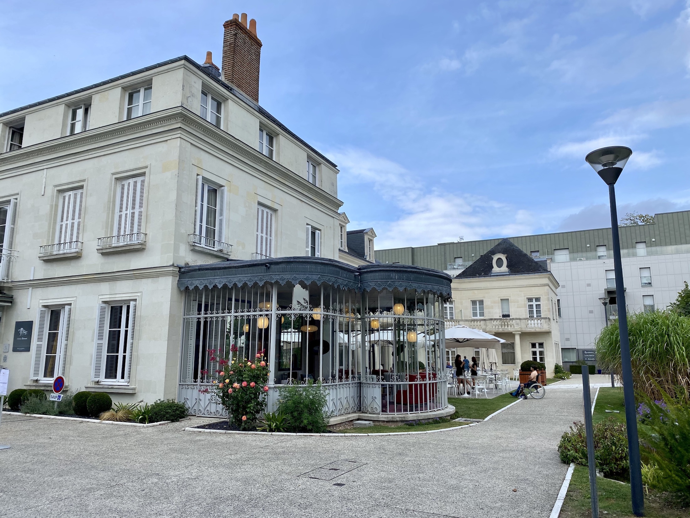 Overnachten in Chateau Belmont in Tours