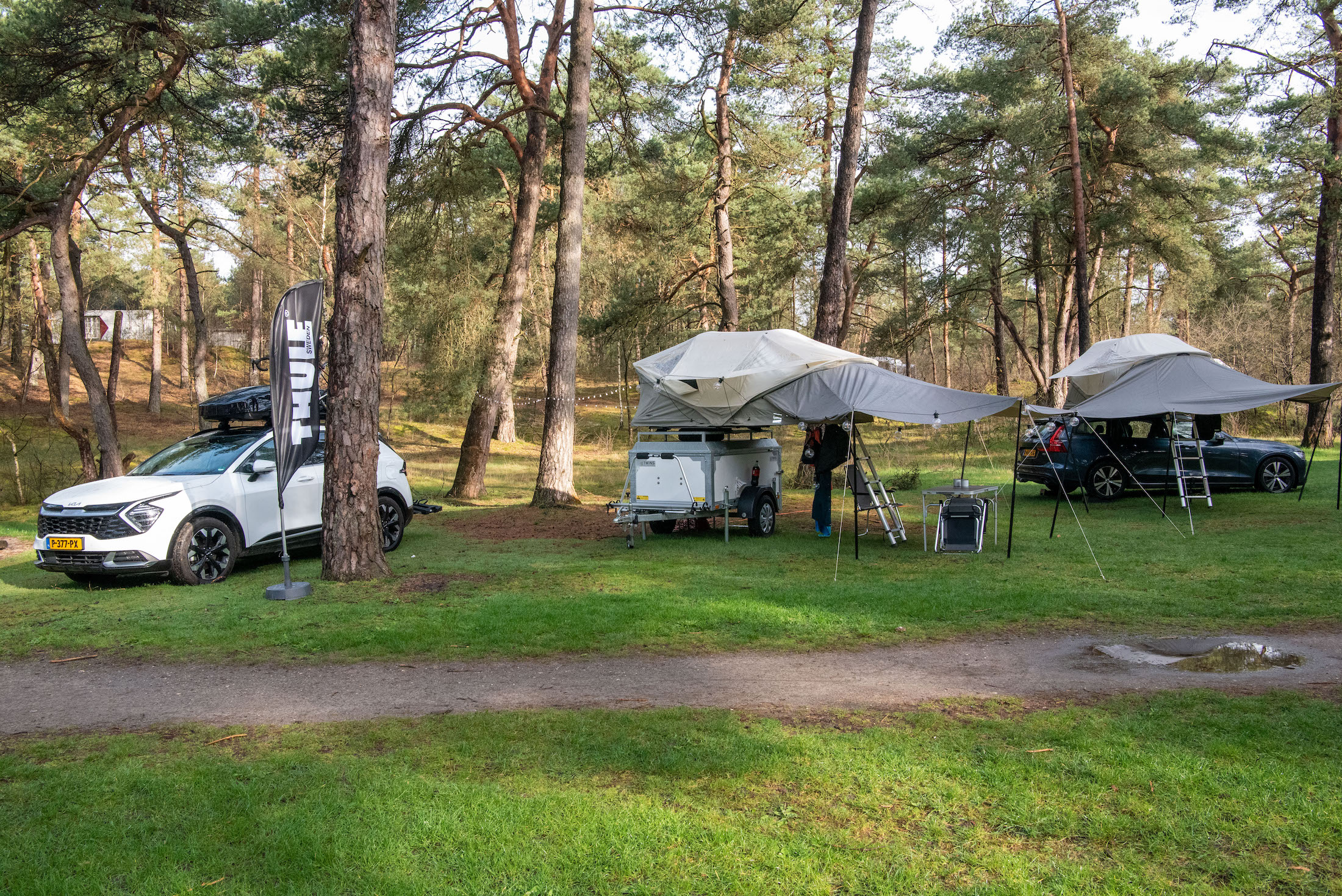 Coldenhove is een van de zes Landal-parken in Nederland waar je ook écht kunt kamperen