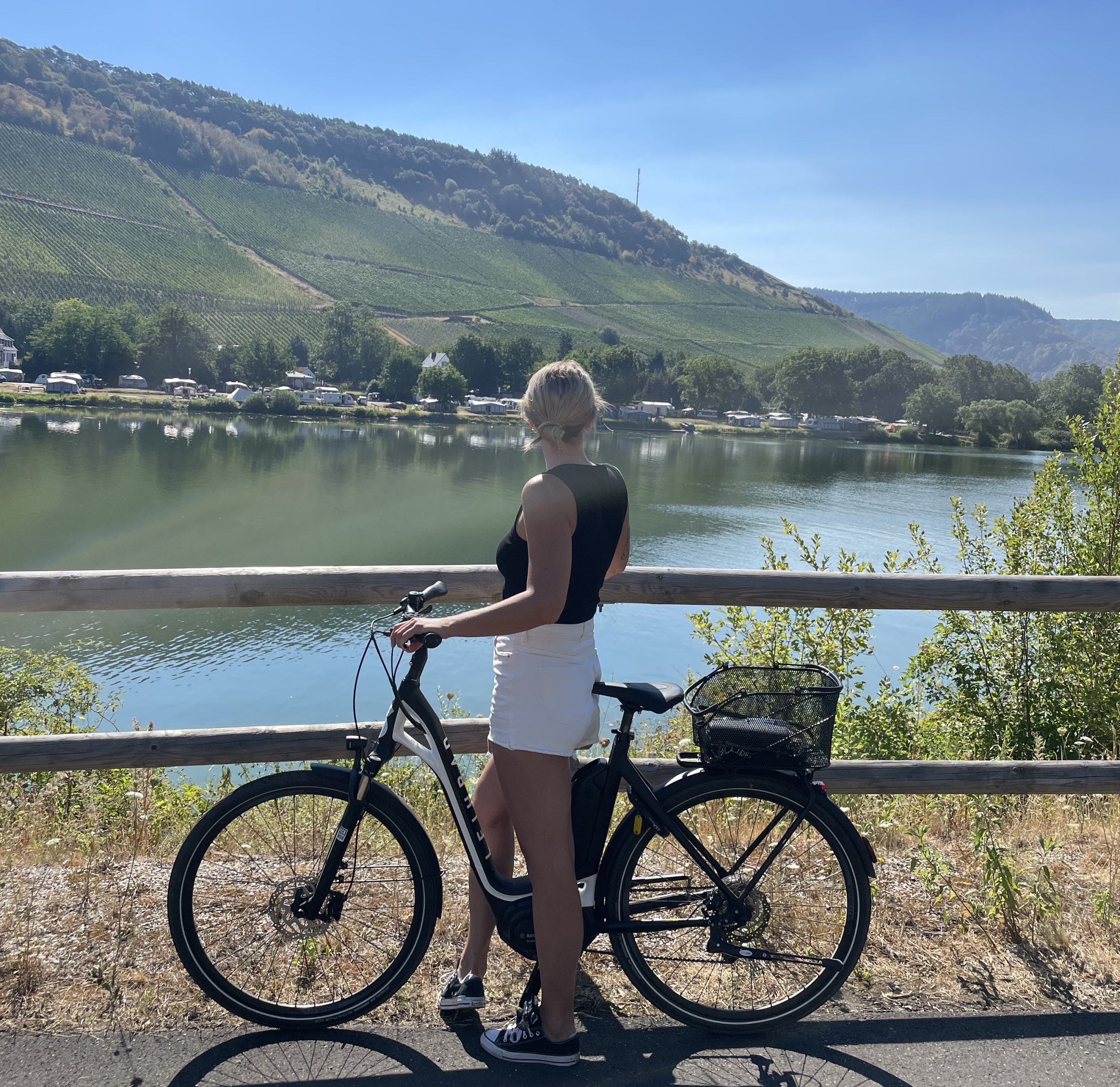 Ook in Duitsland vind je veel goede fietspaden in en rondom de steden.