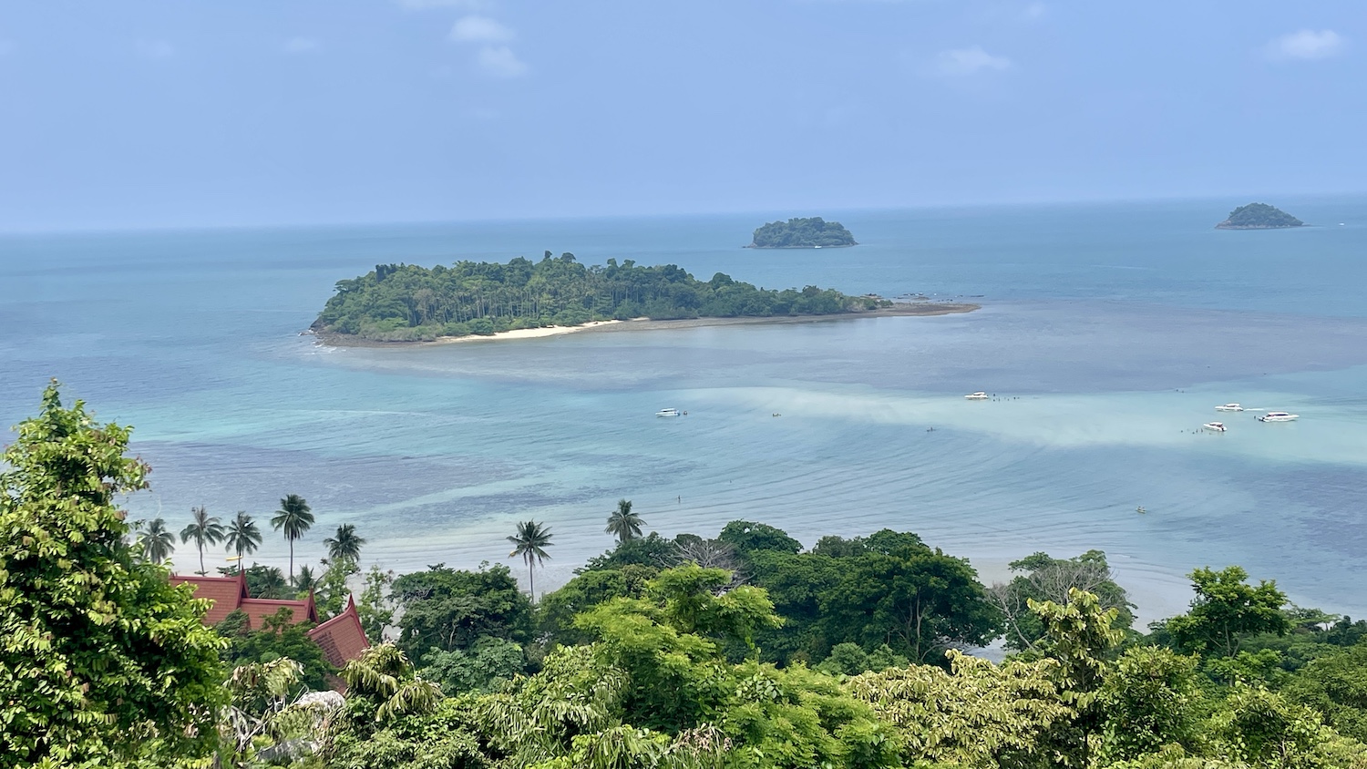 Uitzicht vanaf het Kai Bae Viewpoint