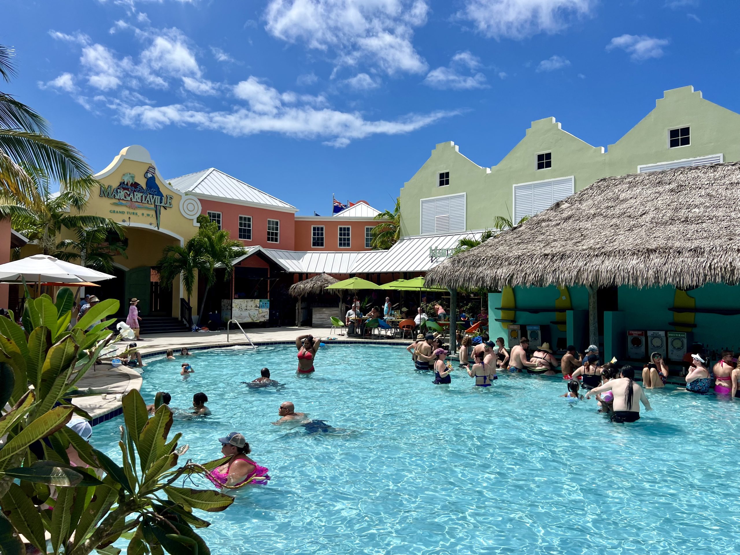 Margaritaville op Grand Turk. Winkelen en feesten!