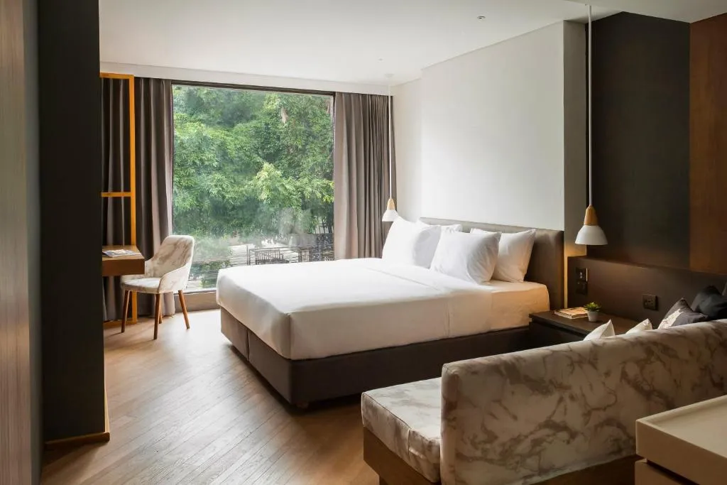 Lekker modern, schoon en luxe. Fotocredits: Volve Hotel