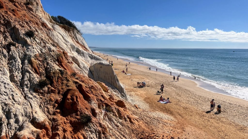 Praia da Falesia, strand in de Algarve