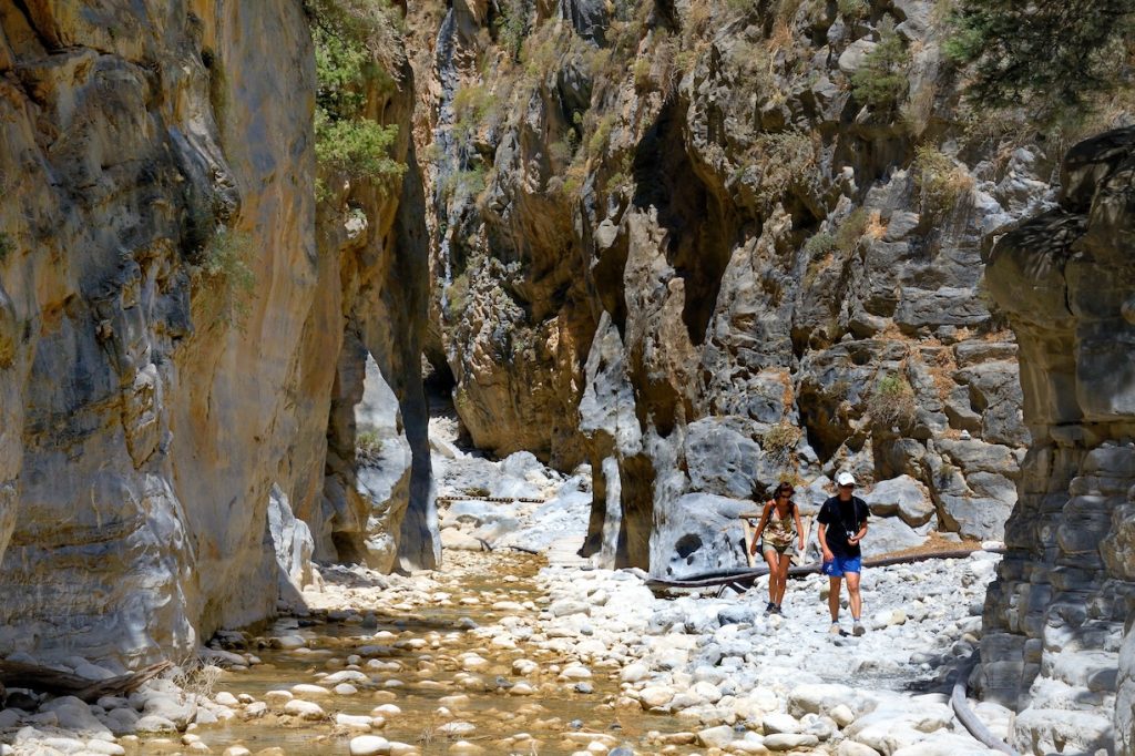 Samariakloof op Kreta