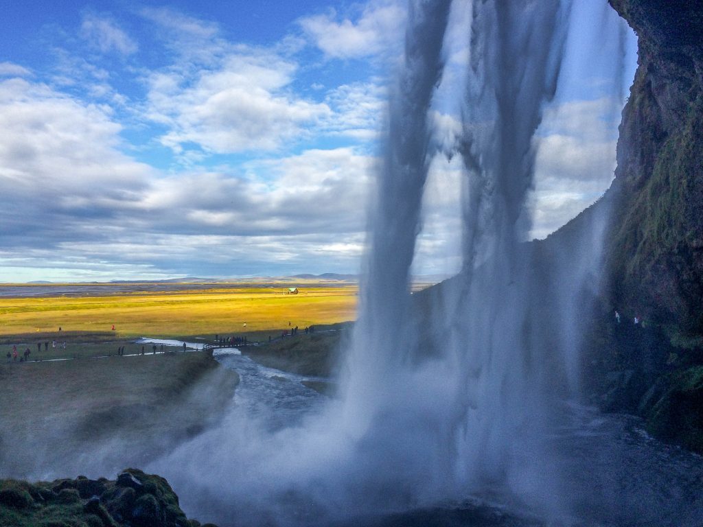 Seljalandsfoss in IJsland