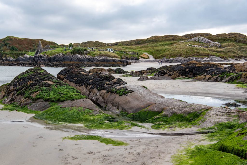 Derrynane Beach, een stop tijdens het rijden van The Ring of Kerry
