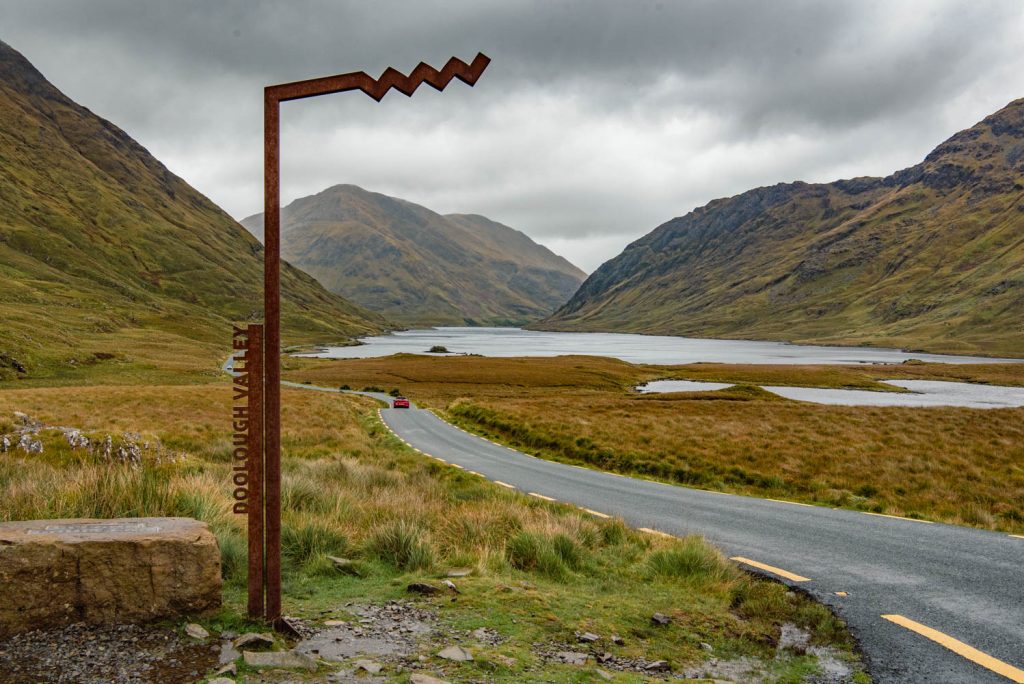 Reizen naar Knock aan de westkust van Ierland