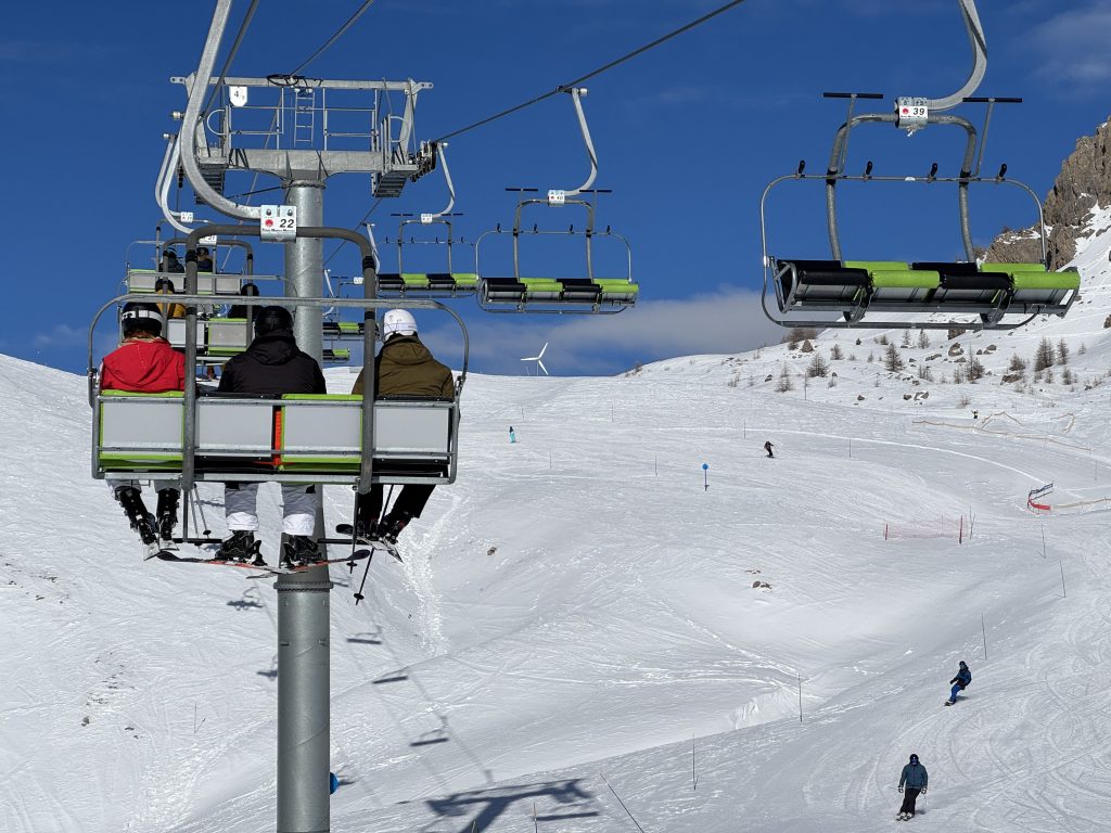 Op wintersport in Serre Chevalier