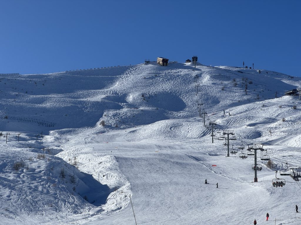 Rustige pistes in januari in Serre Chevalier