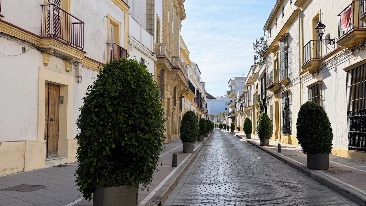 Calle Merced in Jerez