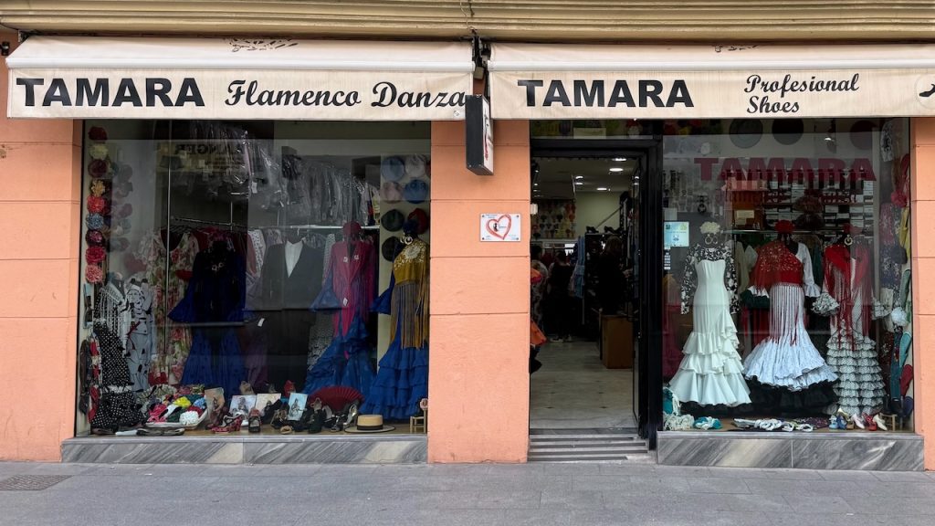 Flamenco winkel in Jerez