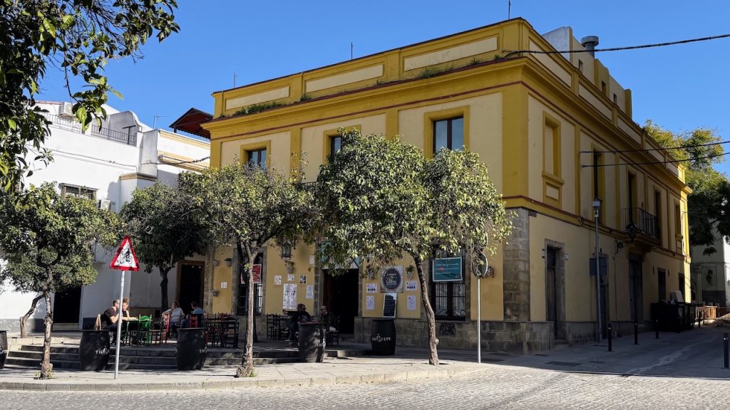 Plaza Santiago in Jerez