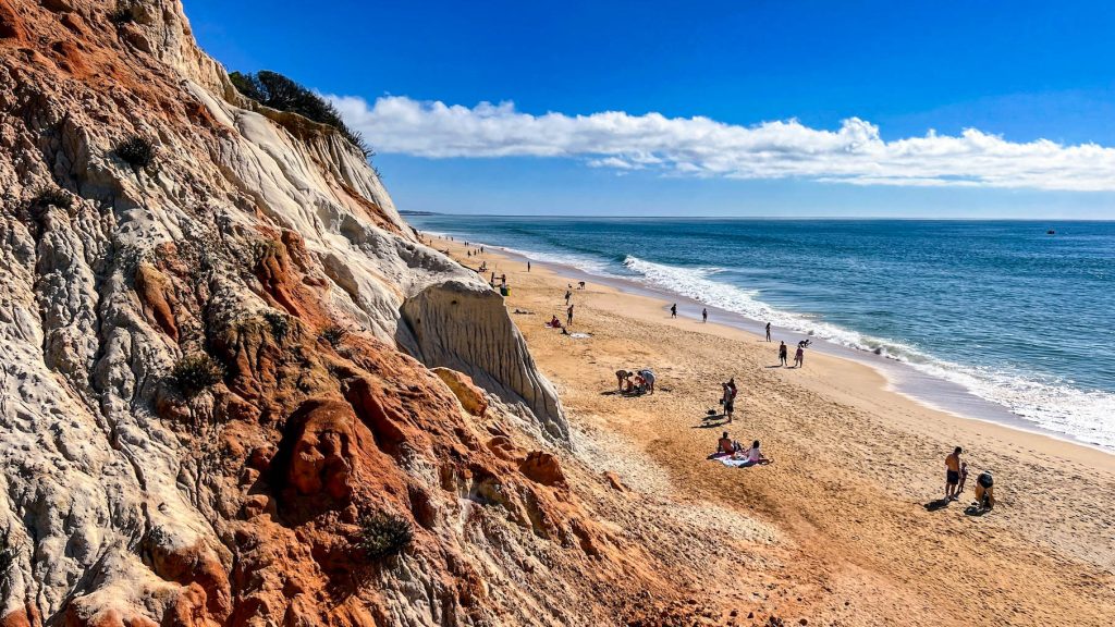 Praia da Falesia in Portugal