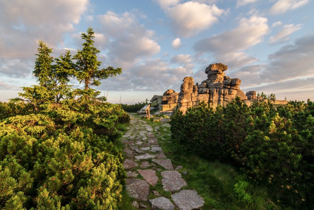 Divci Kameny in het reuzengebergte