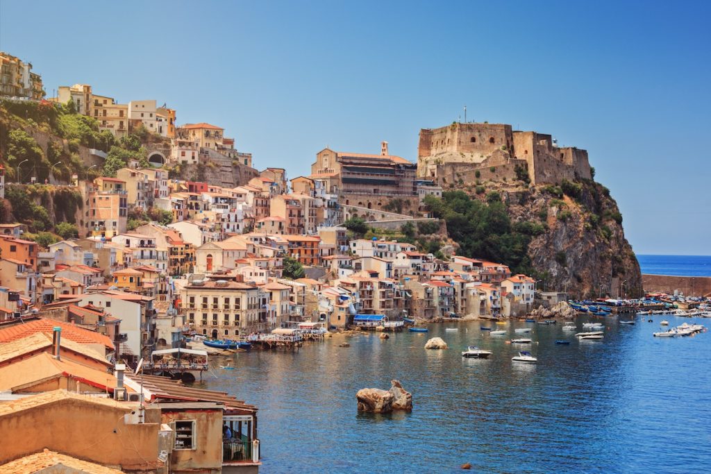 Scilla in het zuiden van Italië
