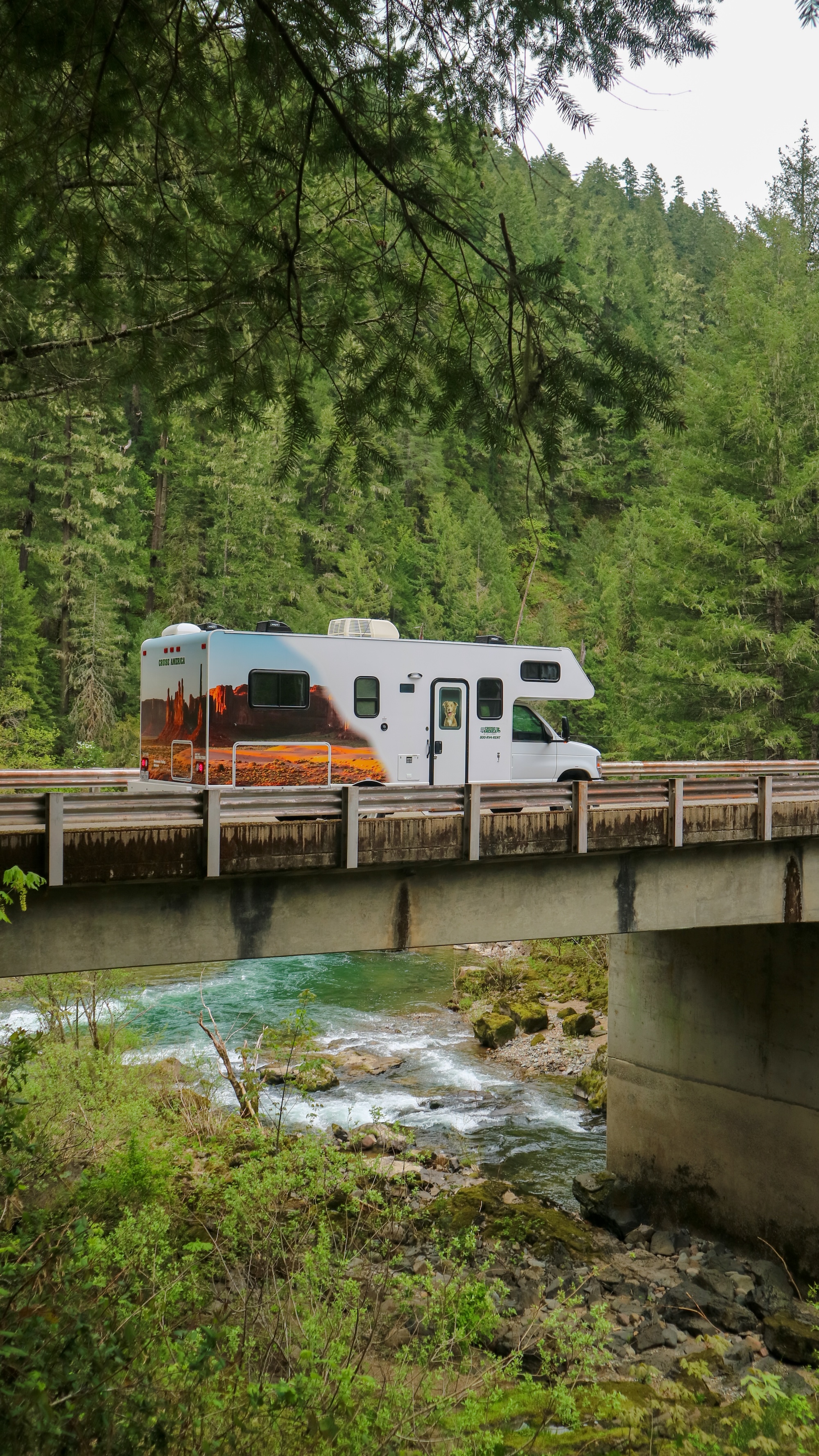 Camper roadtrip Oregon