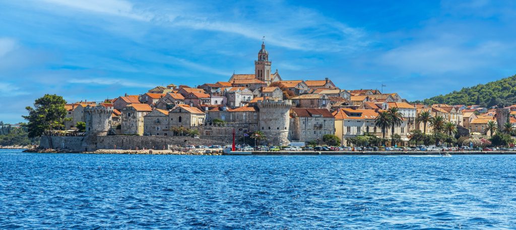 Korčula in Kroatië